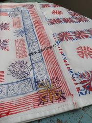 art textile indien stage block print art textile indien